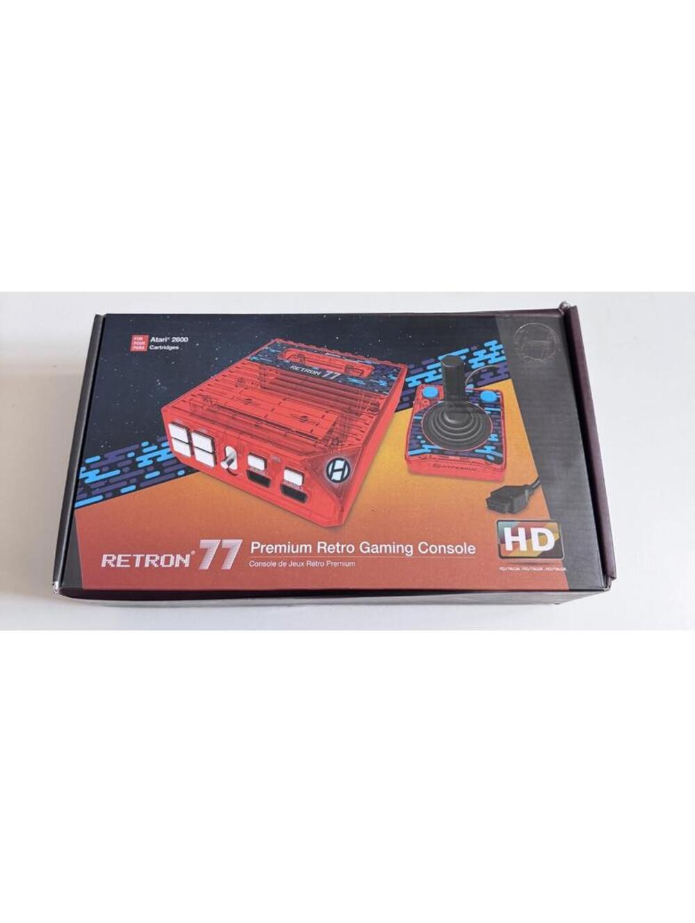 Retron 77 Console for Atari 2600 Cartridges Console Bundle Tested